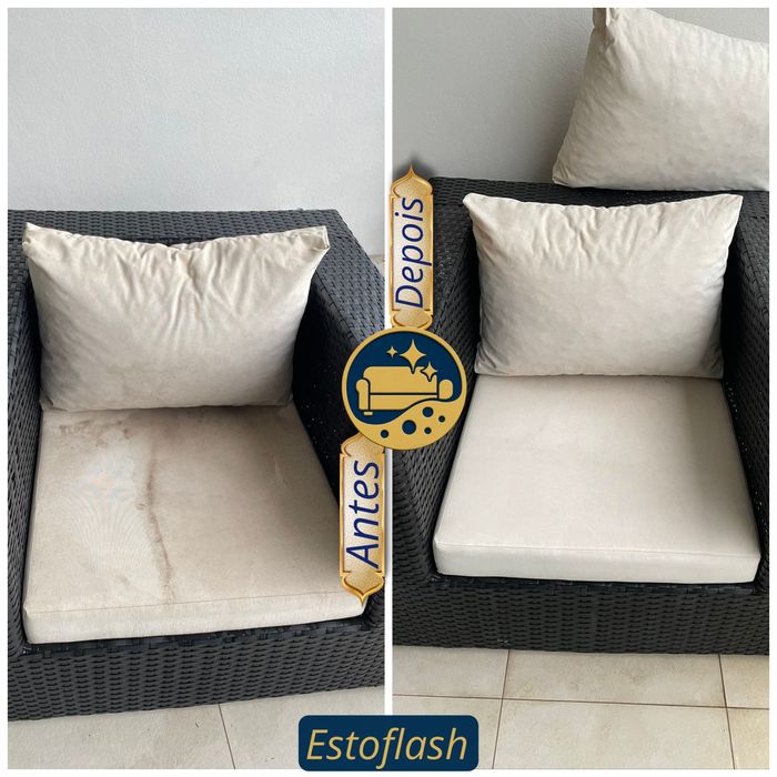 Serviço de limpeza e higienização de estofos