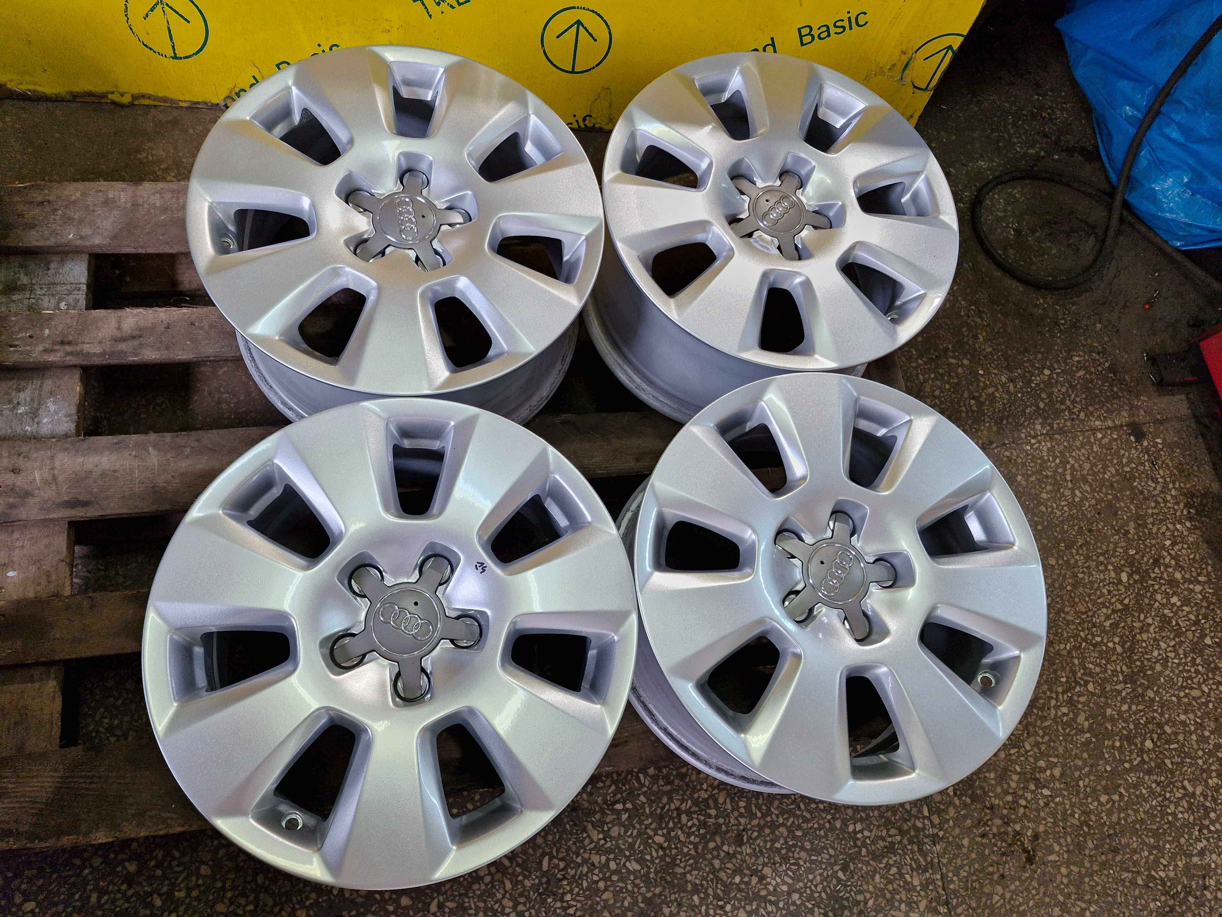 Alu felgi 5x112 16 Audi A4 A6 C6 C7 OE 7.5" x 16" ET 37 4G0 VW SEAT