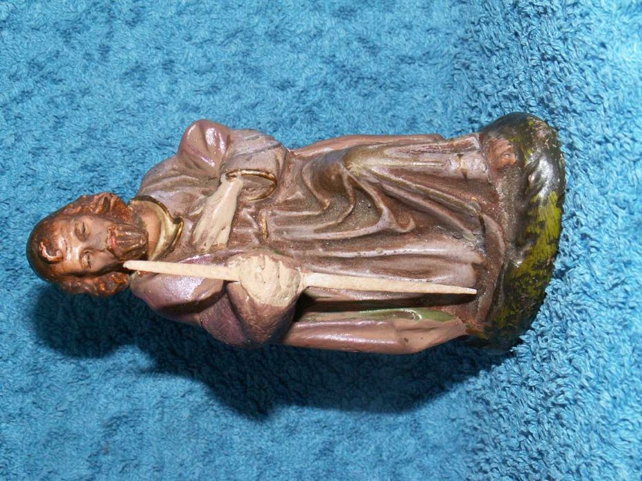 Józef do szopki bożonarodzeniowej - Figurka z pap mache - szopka