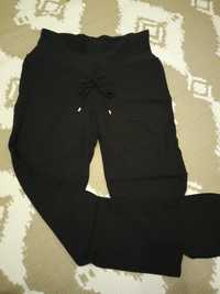 Spodnie ciążowe czarne H&M S wiskoza