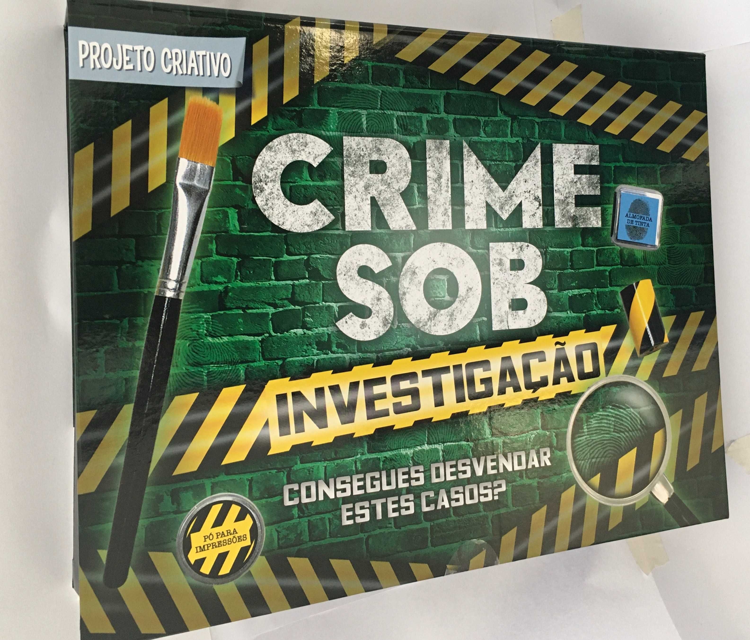 NOVO! Kit crime sob investigação