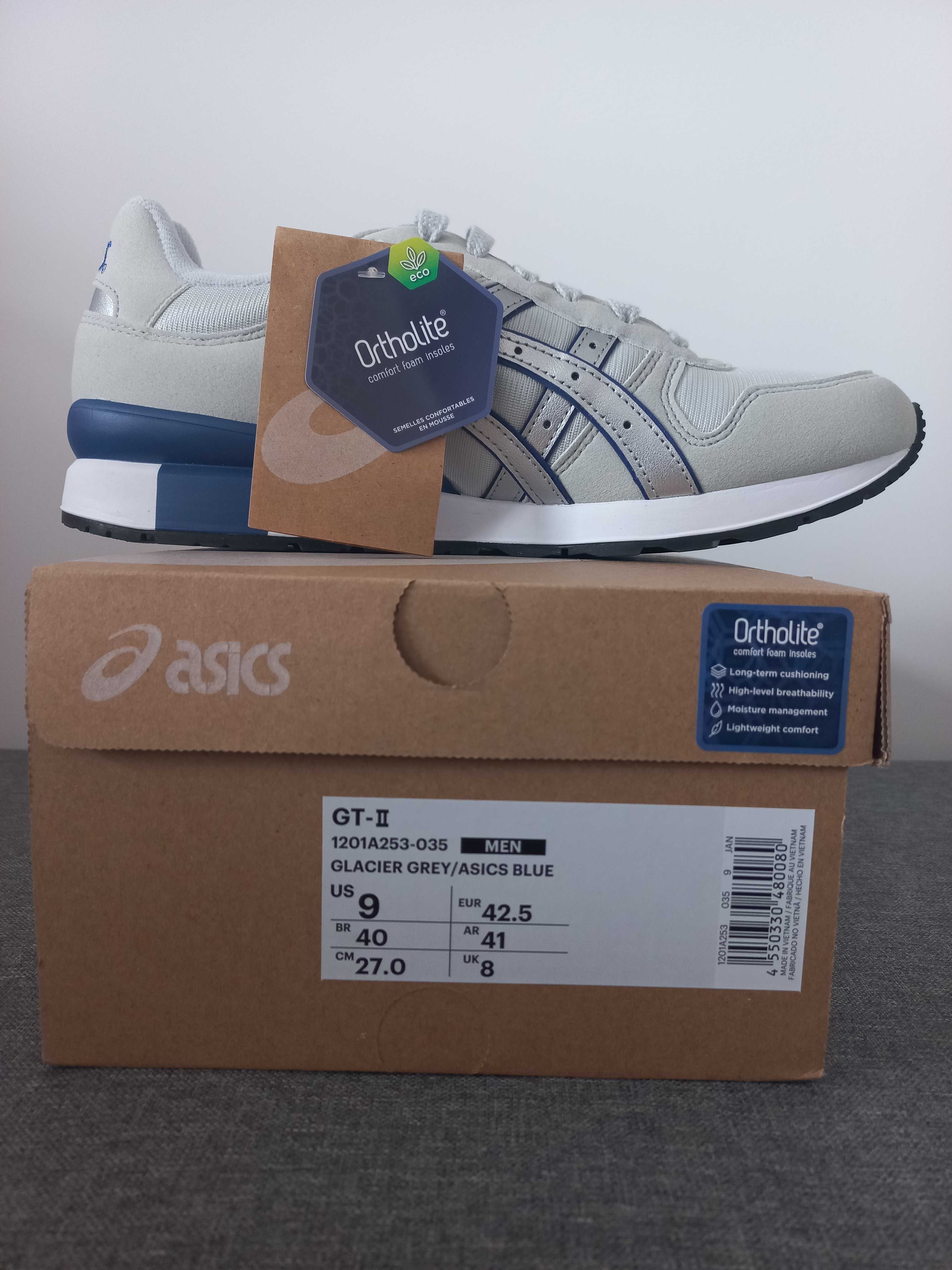 Asics GT-II Glacier Grey r. 42,5