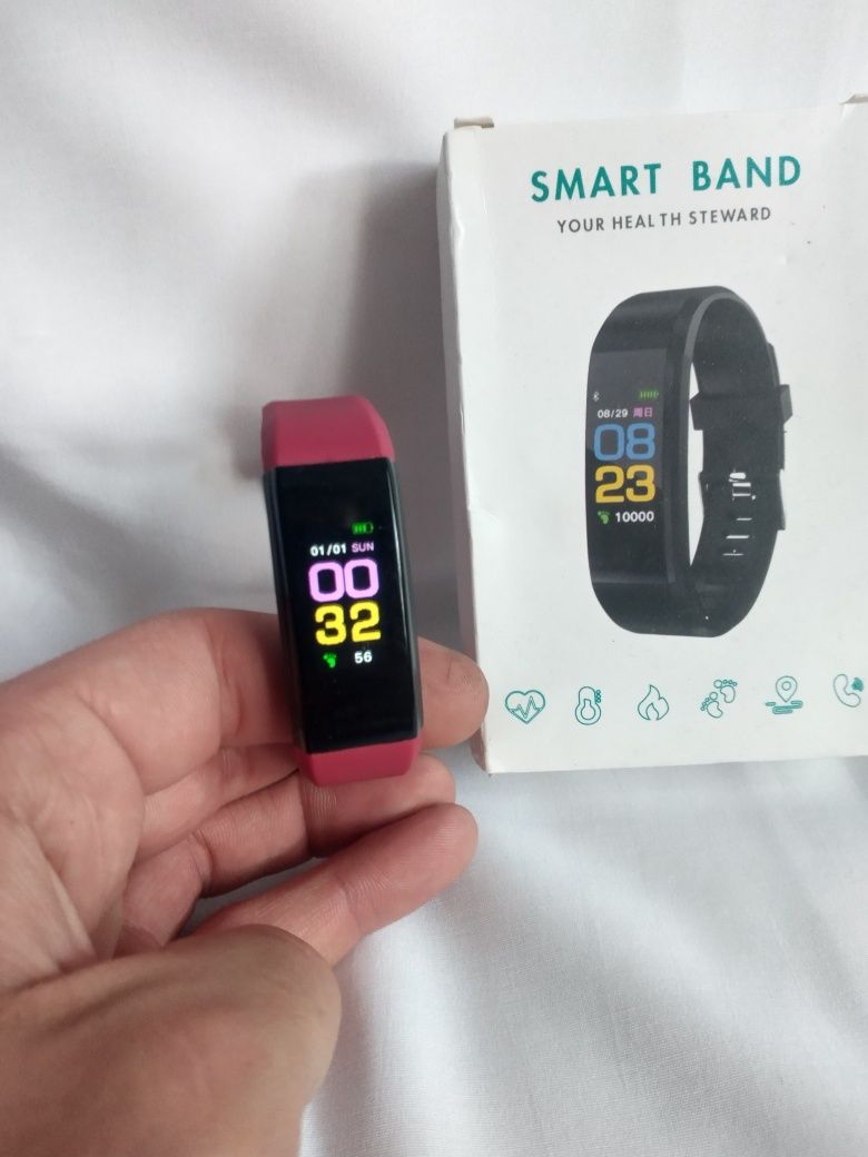 Gumowa opaska smartband