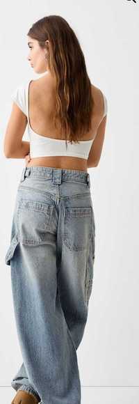 Джинсы baggy carpenter jeans Bershka 38