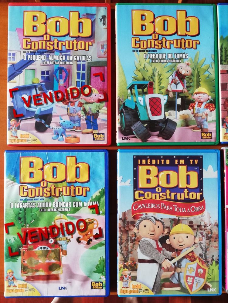 Filmes DVD infantis Bob o Construtor Dartacão