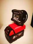Makita Bosch  Milwaukee Dewalt lampa Led z adapterem do akumulatorów