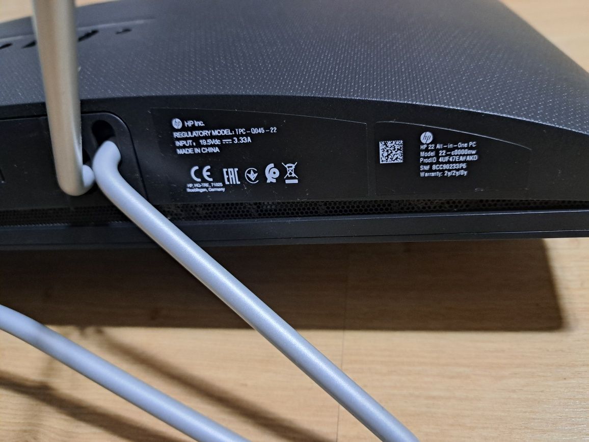 Komputer HP All-in-One PC 22