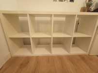 Sprzedam regał IKEA KALLAX biały 77x147 cm świetny stan