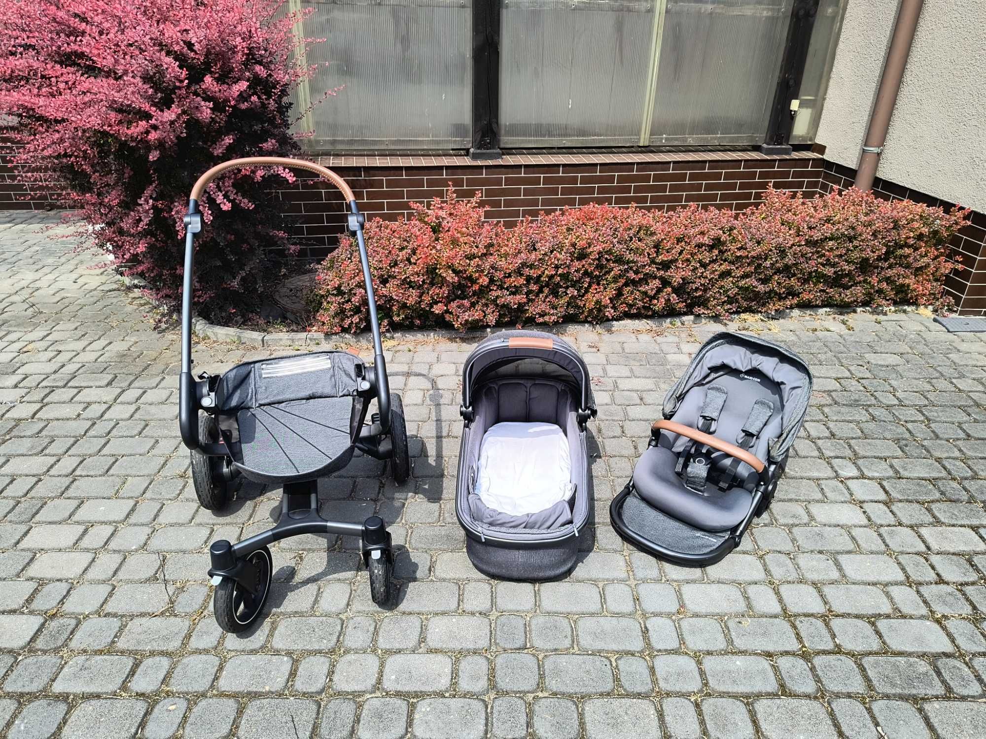 Wózek dziecięcy 2w1  Maxi-Cosi Oria Grey - gondola + spacerówka