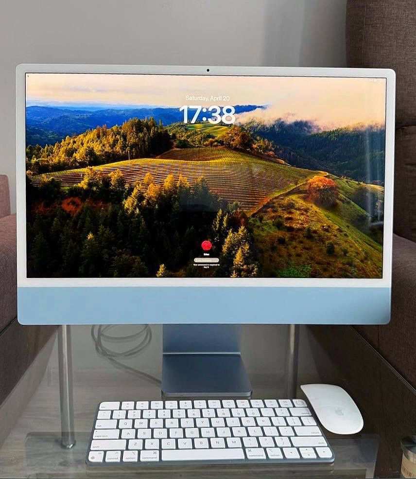 Дивовижний Apple A2438 24" iMac Retina ® 4.5K /M1  256 Blue