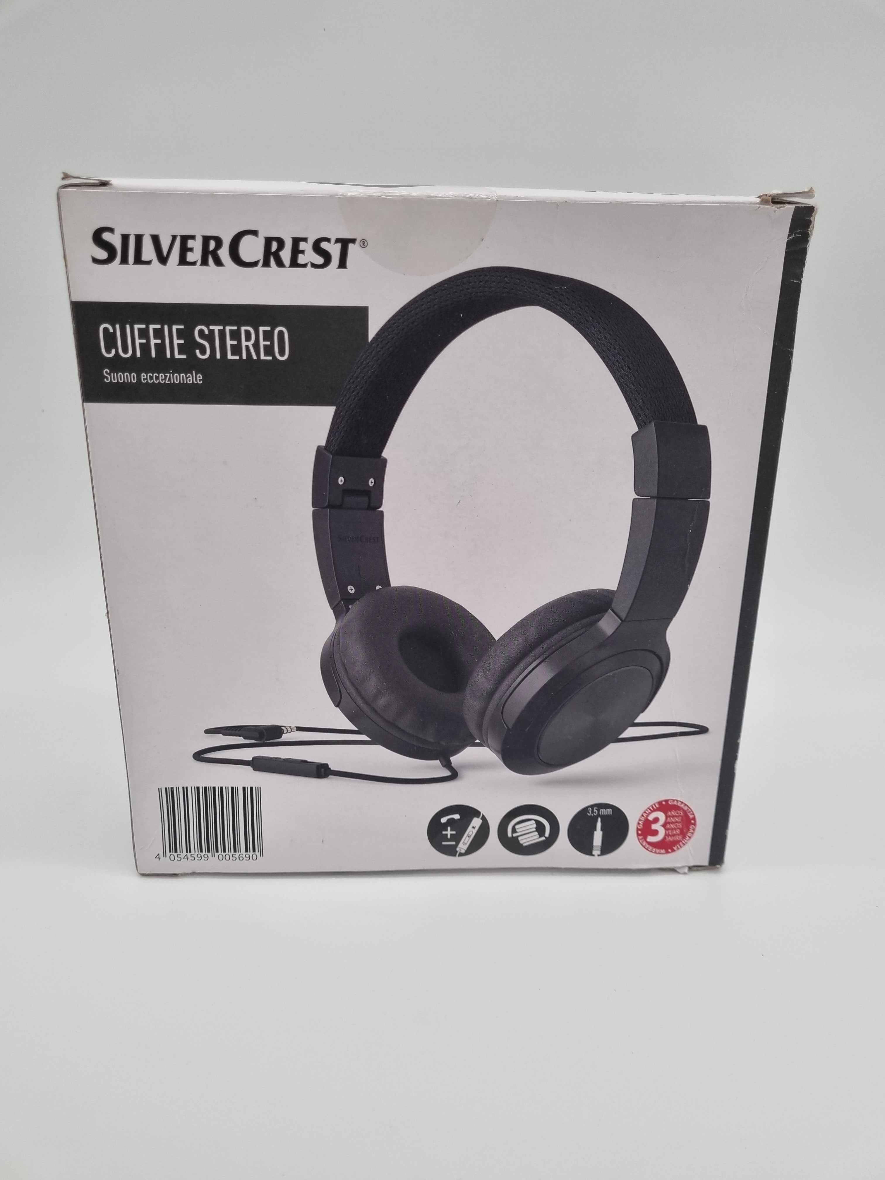 Słuchawki nauszne SilverCrest SKHL 40 A2 Jak Nowe!