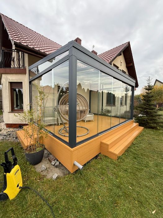 Zadaszenia Tarasów Aluminiowe/Drewniane/Tarasy/Patio/Domki Narzędziowe