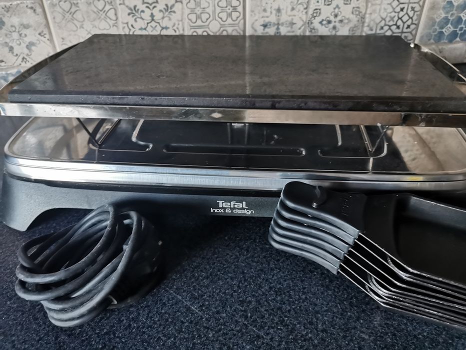 Aparelho Raquelette e plancha Tefal