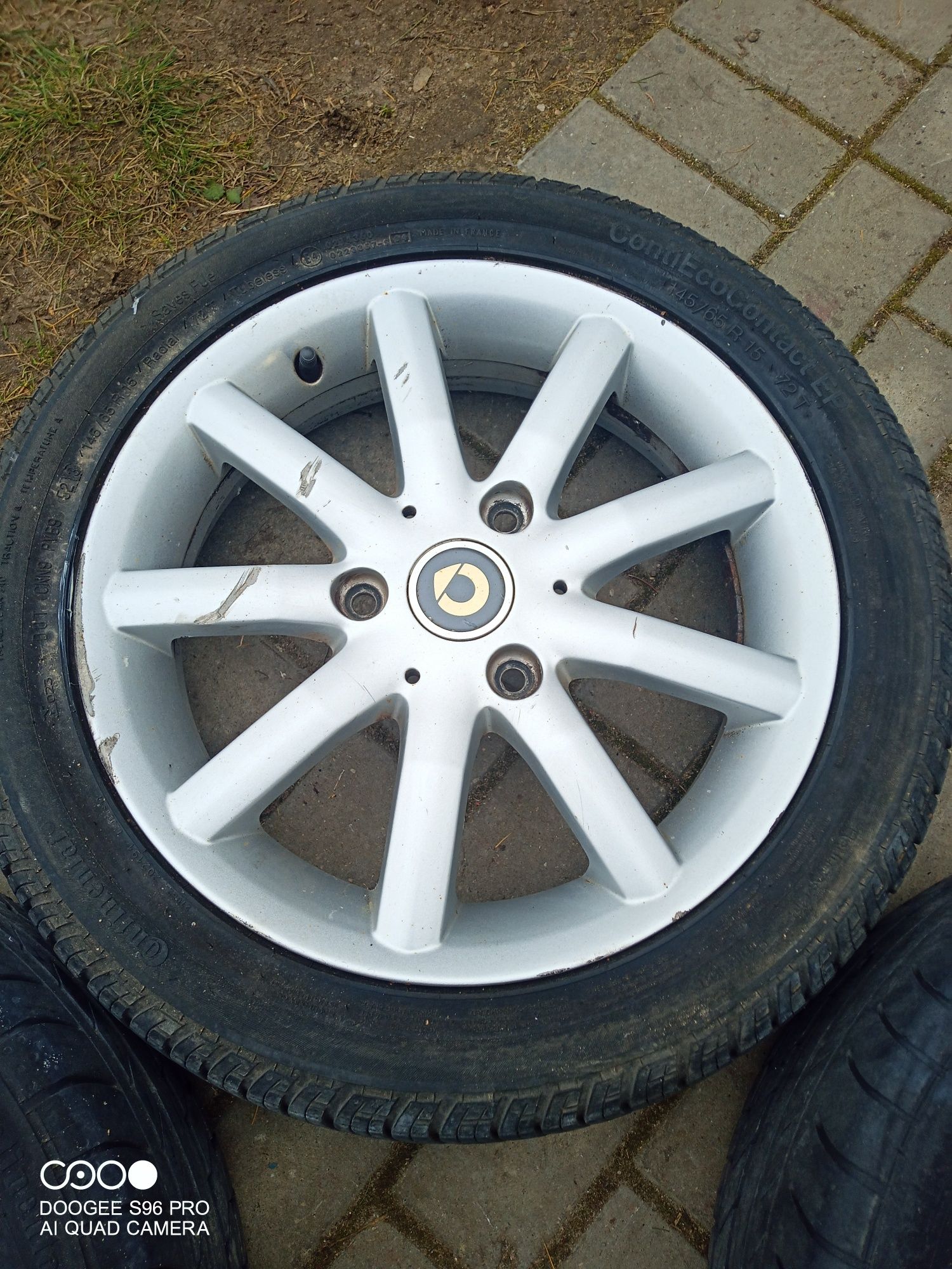 Felgi 15 Smart fortwo