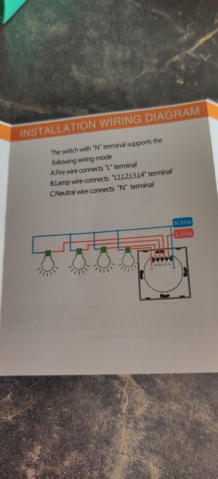 Interruptor Smart Wifi — Domotica controlo de luz