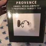 Kinkiet lampa styl prowansalski