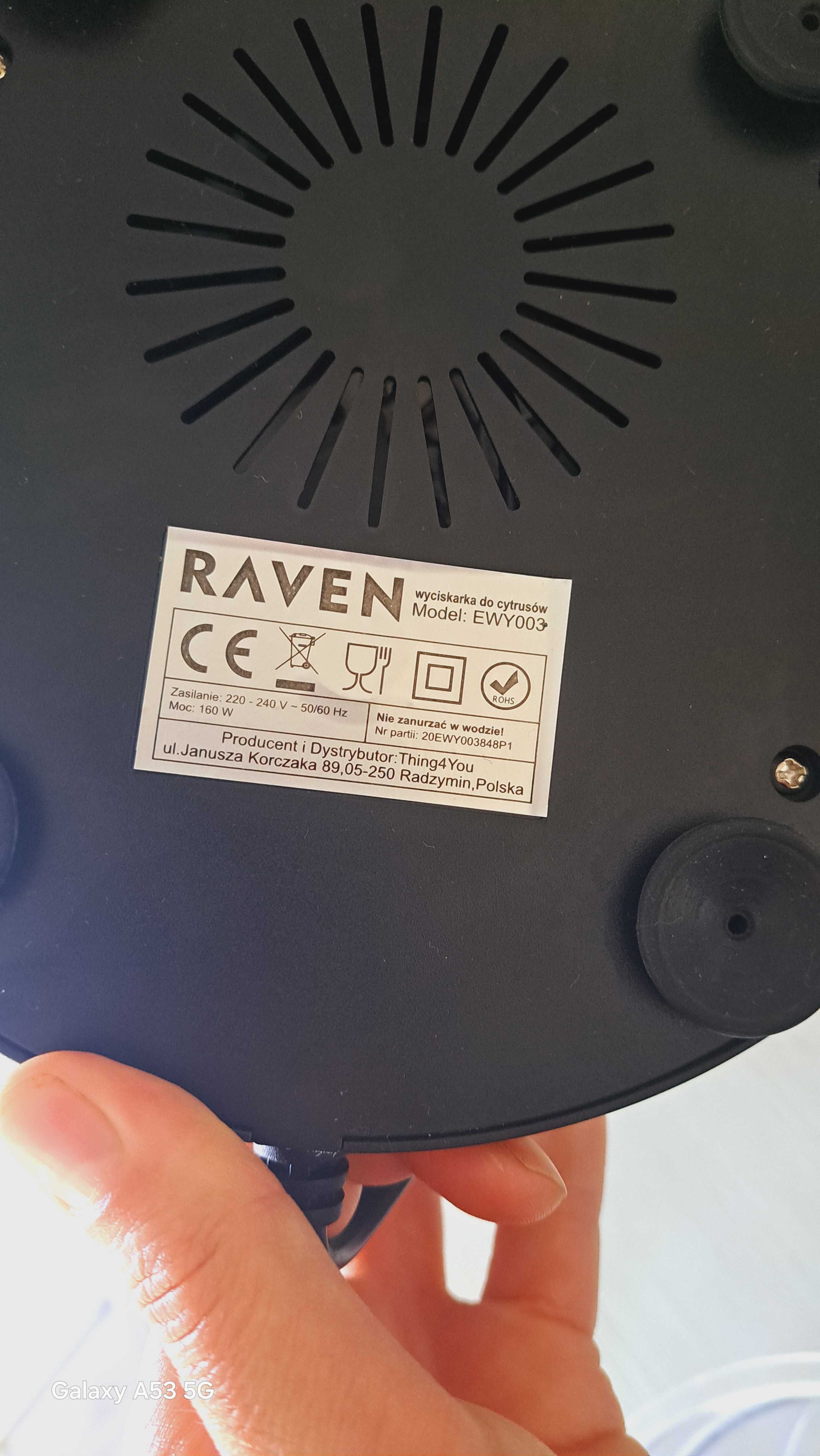 Sokowirówka raven