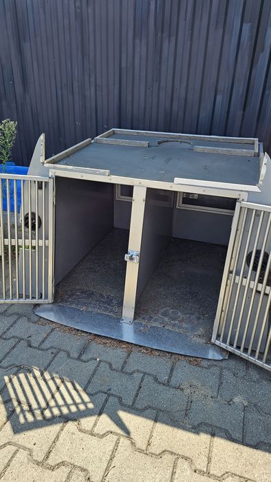 Klatka transporter zabudowa 2 psy