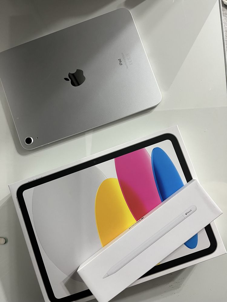 Ipad 10 generacji 2022 64 + rysik Apple + klawiatura gwarancja zestaw