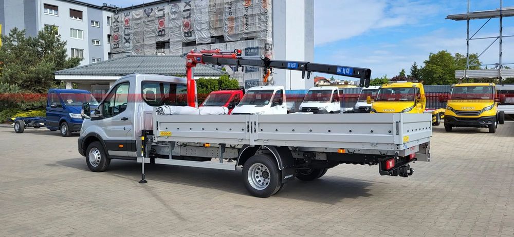 Ford Transit RWD - L5 HDS + Skrzynia  L5 + skrzynia o długości 4,6M + ŻURAW, Nowy, Leasing od 1%OW