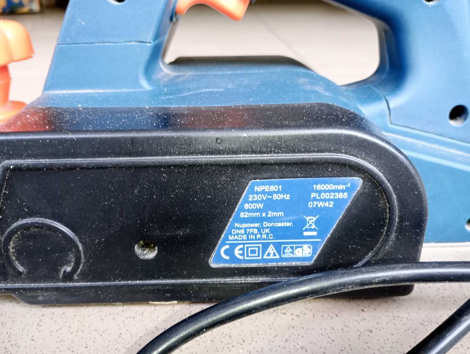 Strug elektryczny heblarka Nupower Evolution