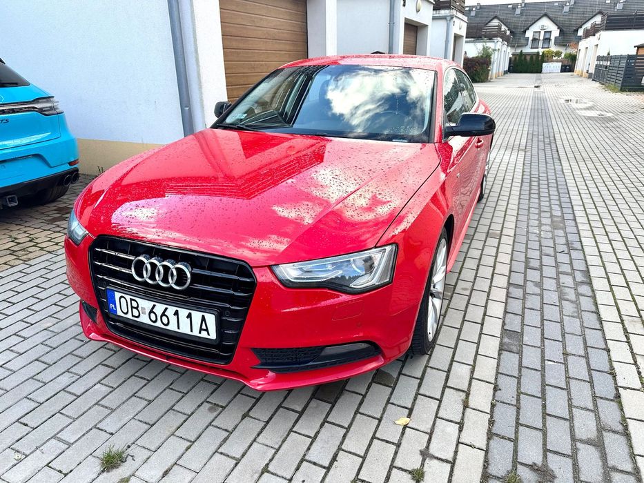 Audi A5 Sportback Audi A5 Sportback S-Line 2.0 TDI 177 KM | 2012 | Automat | Czerwony |