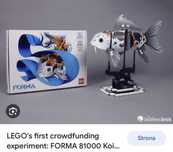 Aktualne - prosze o kontakt - Lego Forma Koi 81000 - unikat nowy MISB