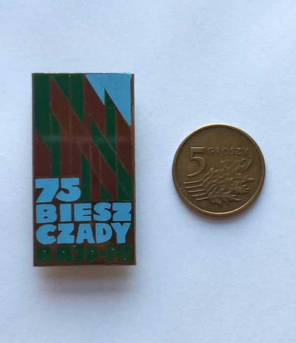 Przypinka 75 Bieszczady Rajd - Pk