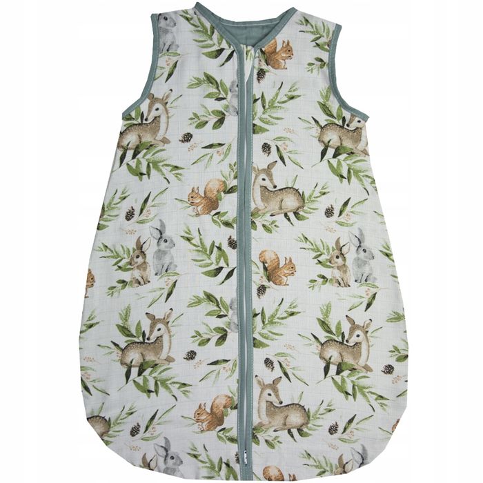 Śpiworek Do Spania Muślinowy 56-62 Letni