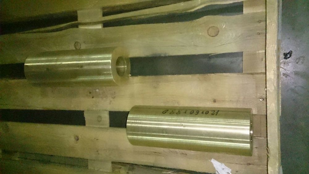 Втулка бронзовая, бронза круг, полоса, полоса, лента(БрОЦС555,БрАЖ9-4)