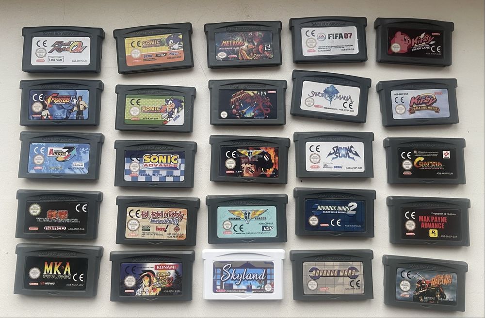 Nintendo gameboy advance игры gba SP