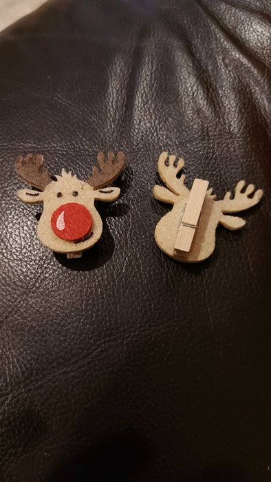 Conjunto de várias decorações de Natal