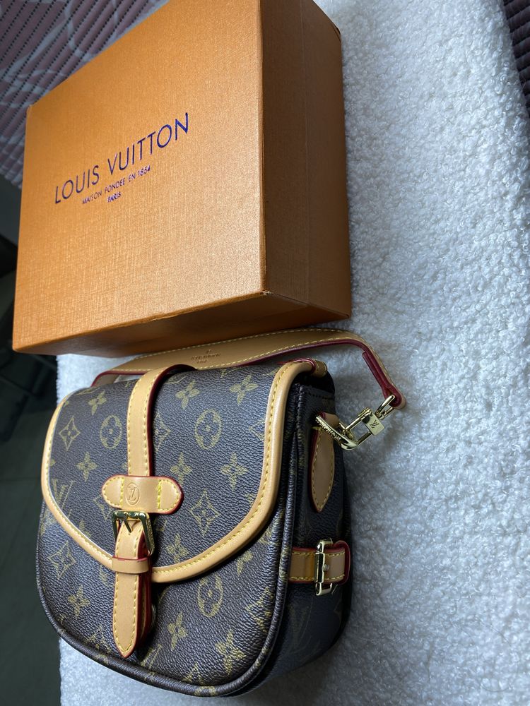 Torebka Louis vuitton Saumur BB monogram nowa