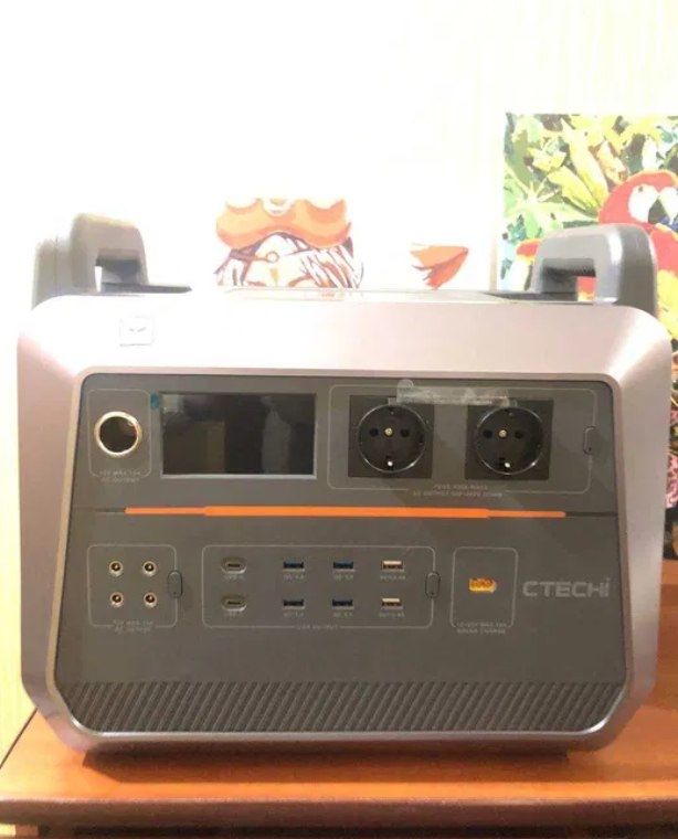 Зарядная станция CTECHi ST2000 / 2000 Вт / 1536 Вт⋅ч / LiFePO4