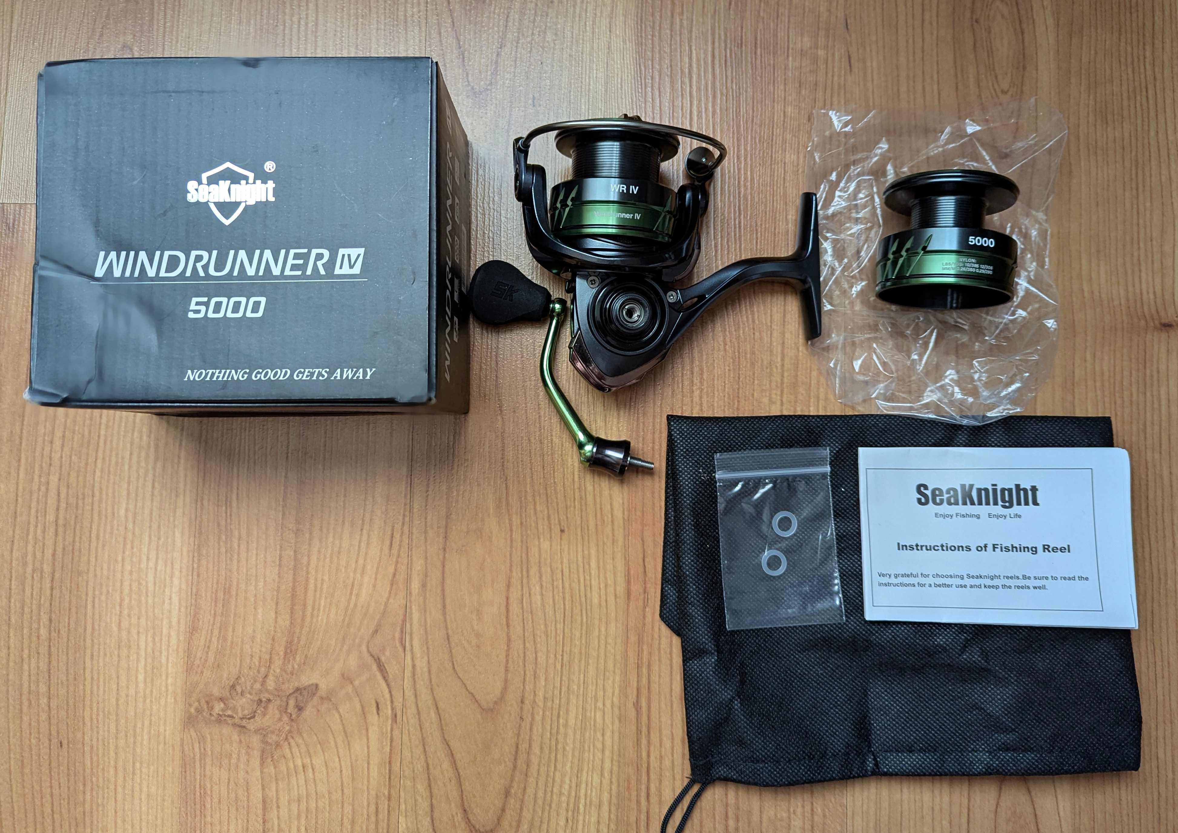 Катушка Seaknight WR4 4000 5000 WindRunner NEW Доп шпуля