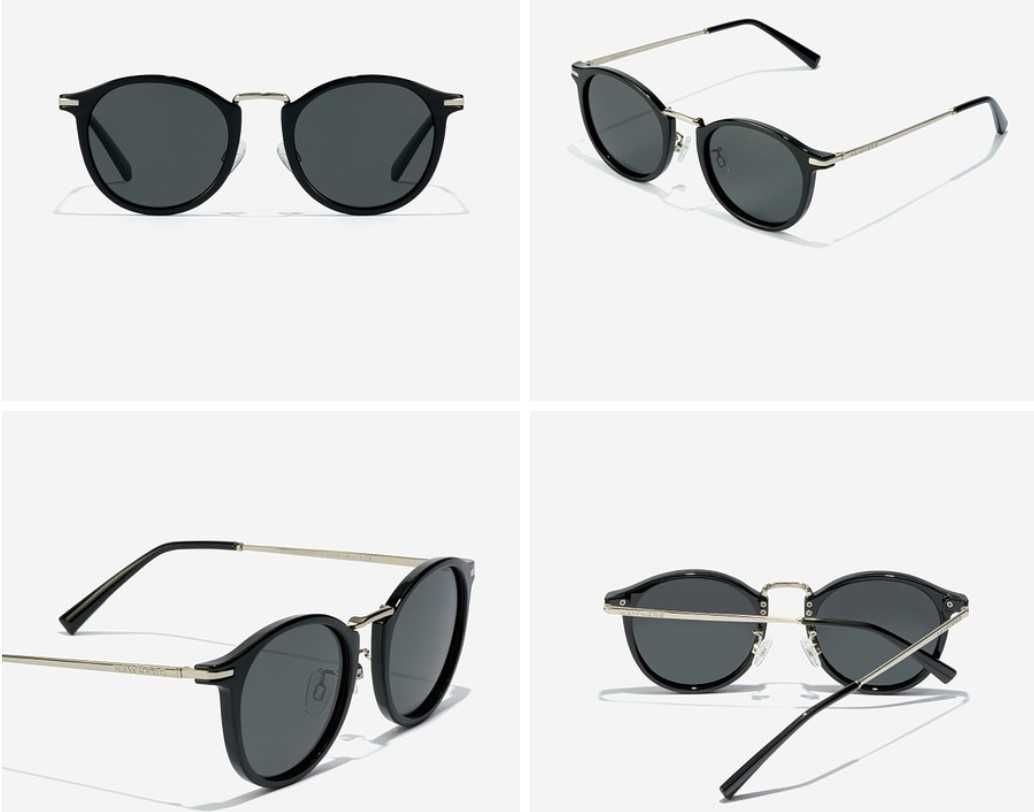 Óculos De Sol Hawkers Dealer - Polarized Black Dark - Novos