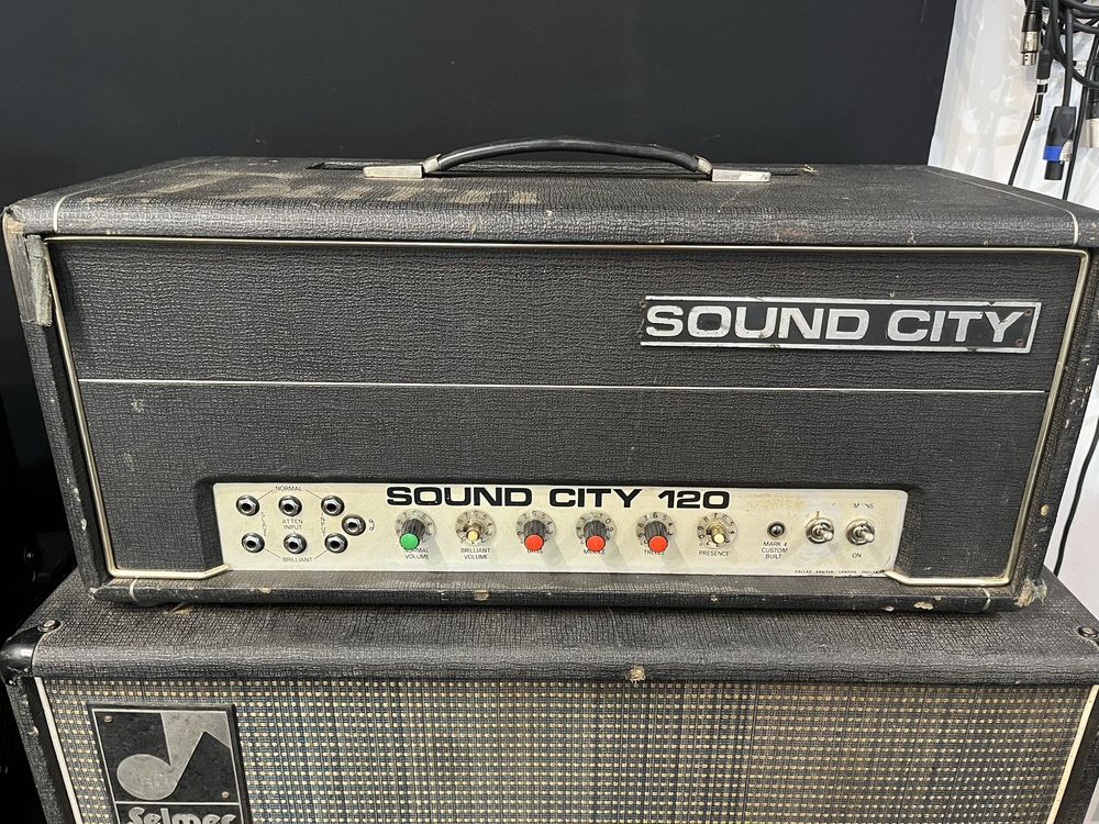 Sound city mk4 120b wzmacniacz lampowy gitarowy basowy