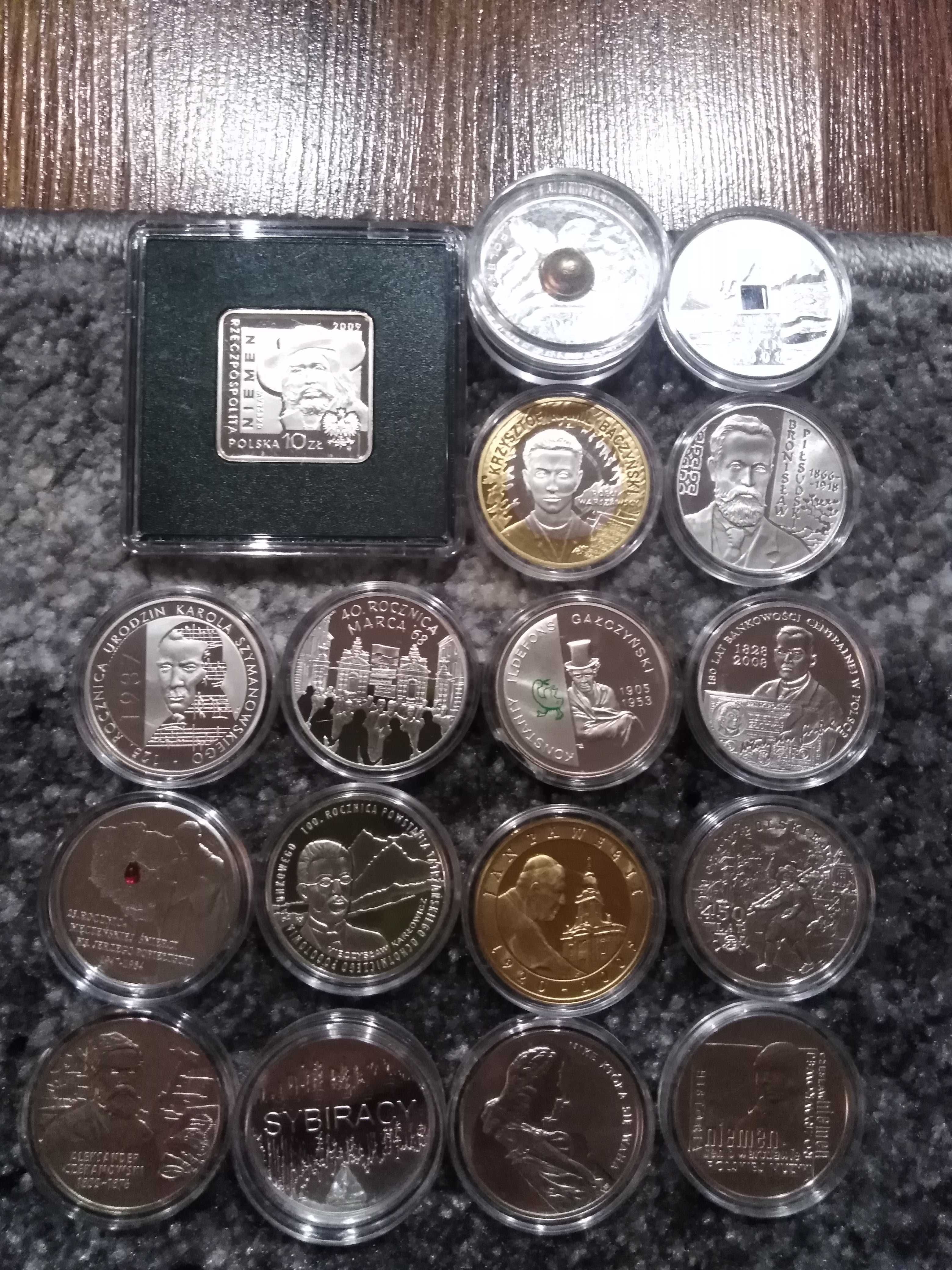 Monety srebrne kolekcjonerskie 10 zł