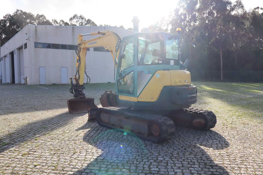 2015 Yanmar VIO80-1A Escavadora Giratória de Rastos