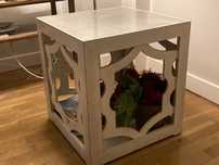 Mesa cubo branca