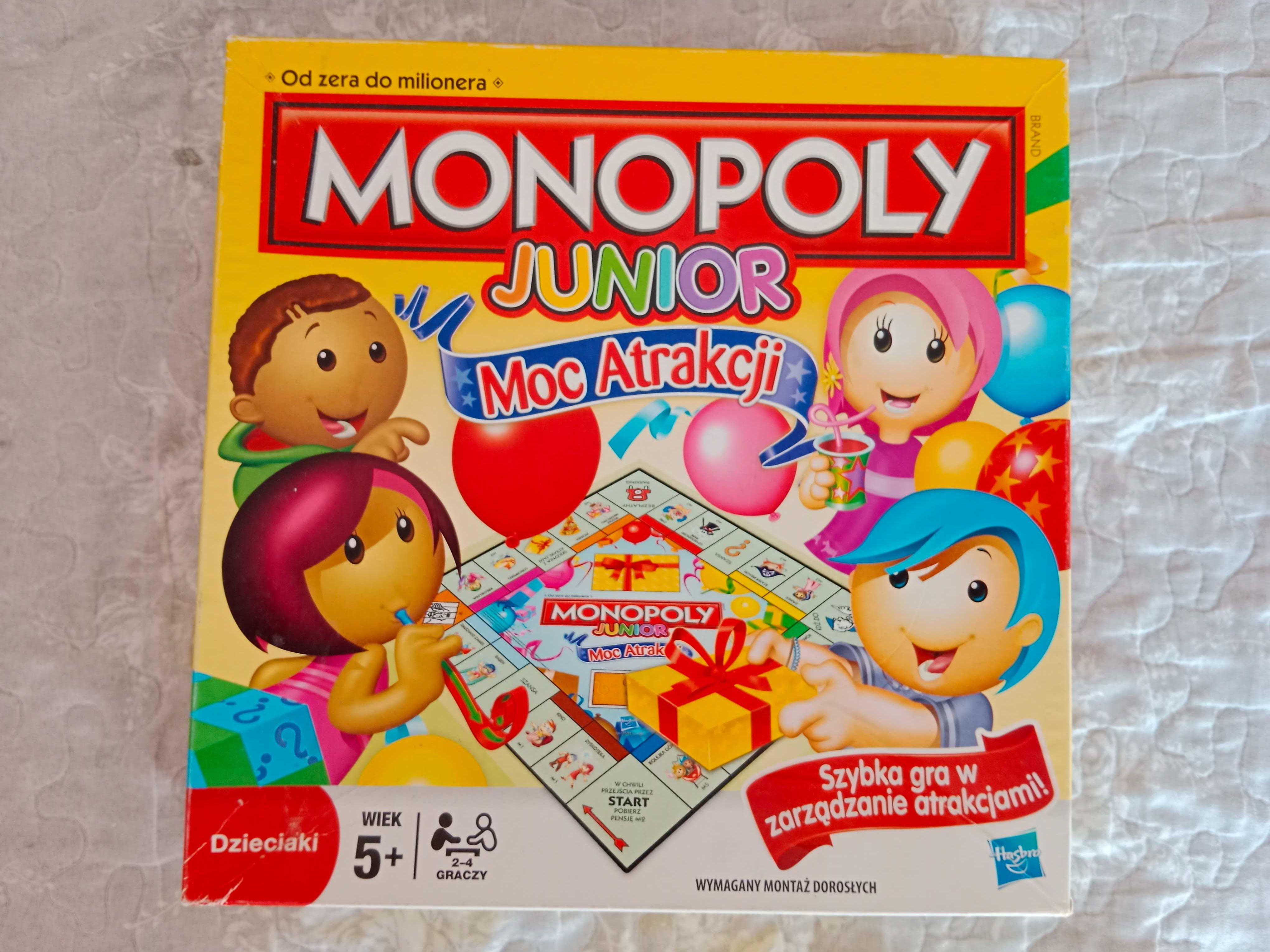 Monopoly junior gra wiek 5+