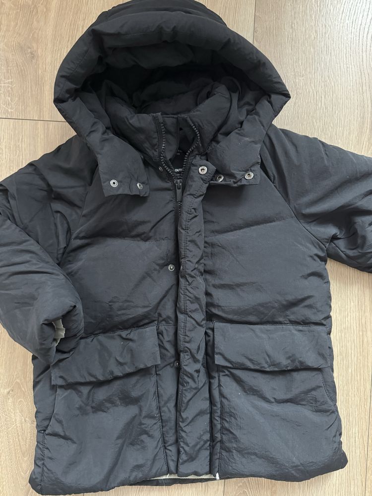 Zimowa kurtka dla chlopca Zara 110 cm