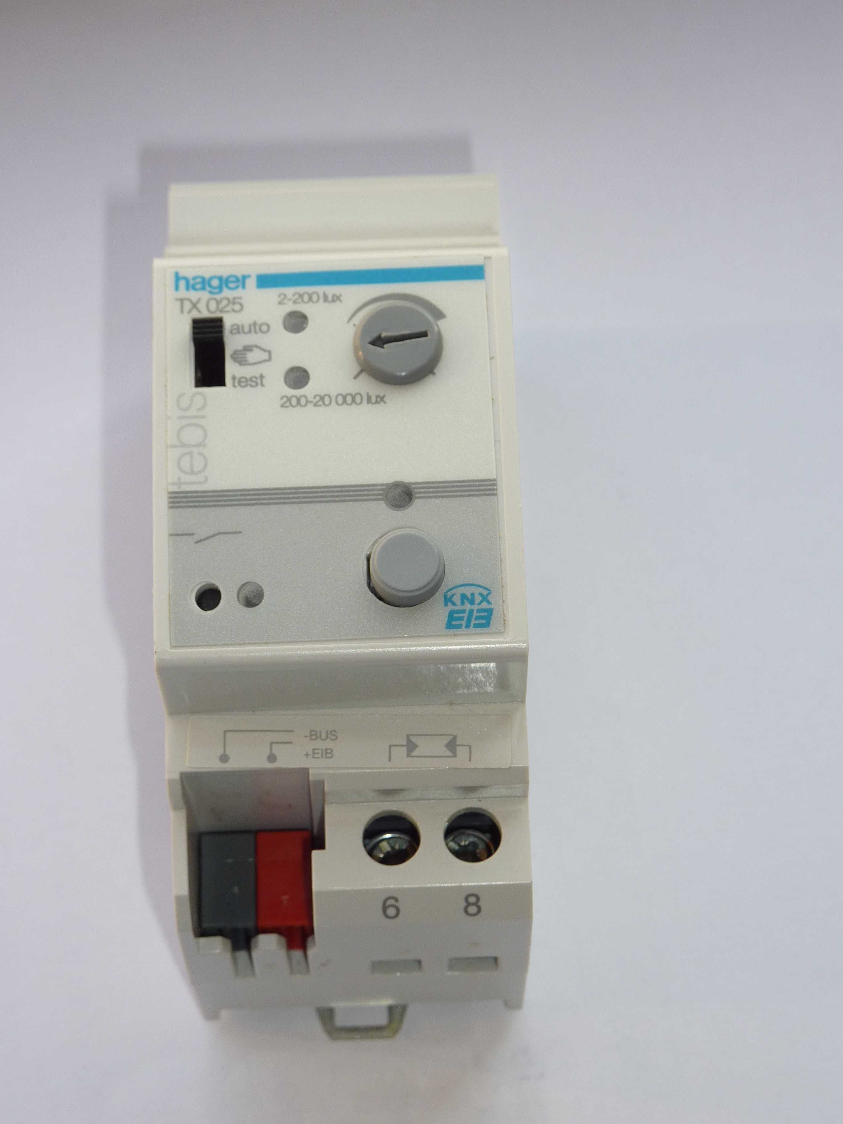 KNX- Interruptor e sonda crepuscular Hager RX025 + EE002