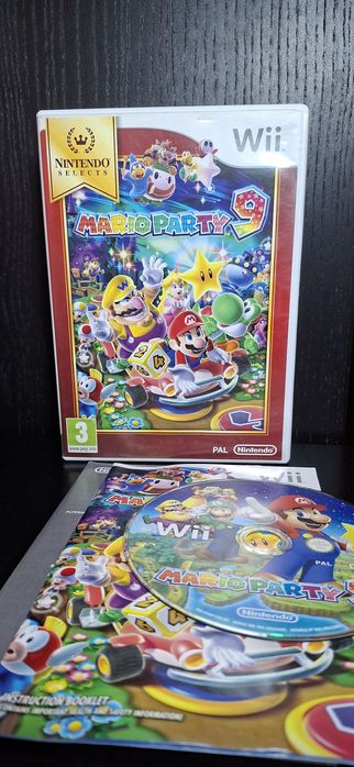 Mario Party 9 Wii Nintendo Selects em muito bom estado geral