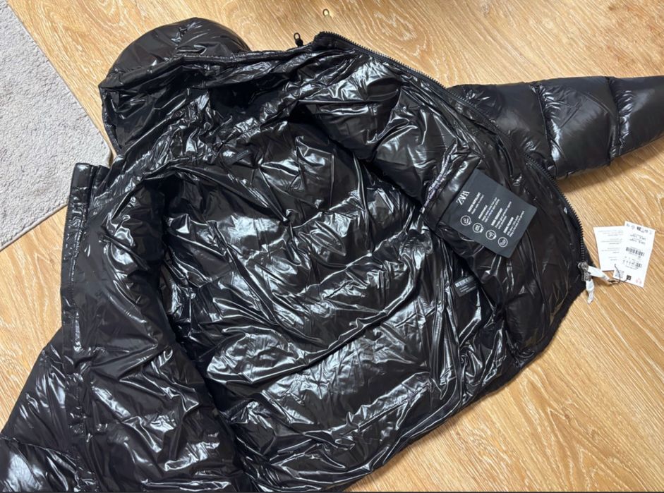 Zara пуховик розмір С/М/Л з європи!!