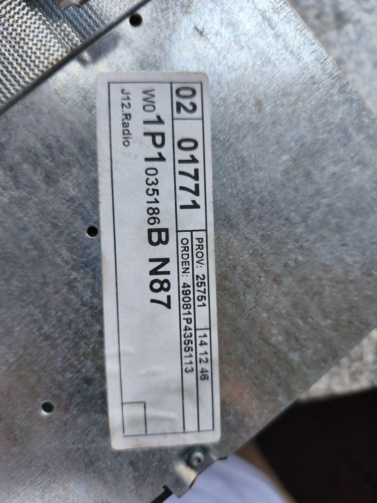 Radio original SEAT Leon 1p