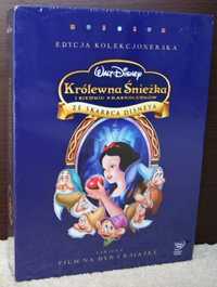 Królewna Śnieżka i Siedmiu Krasnoludków - DVD + książka - NOWE