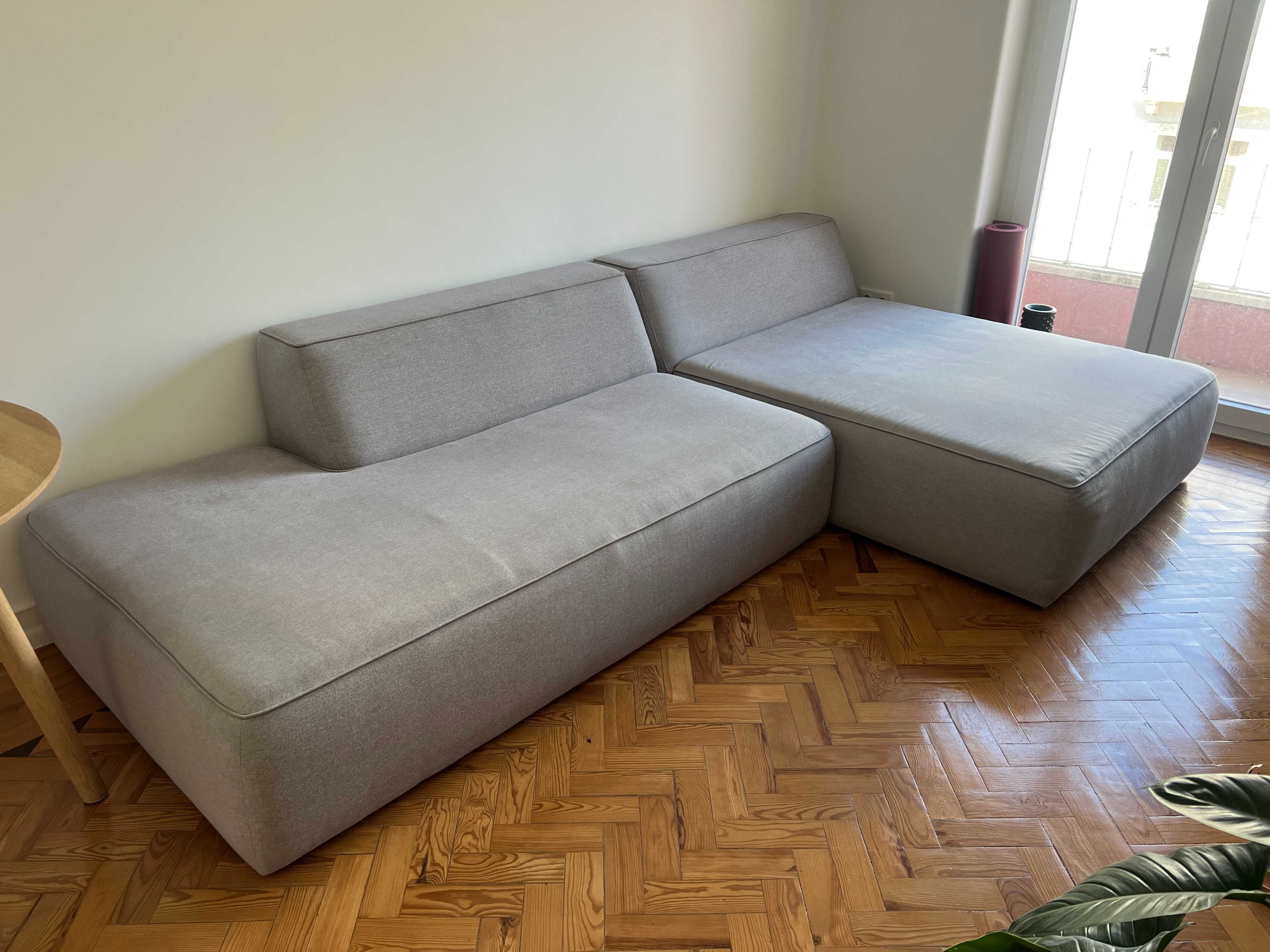 Sofá Modular Cinza