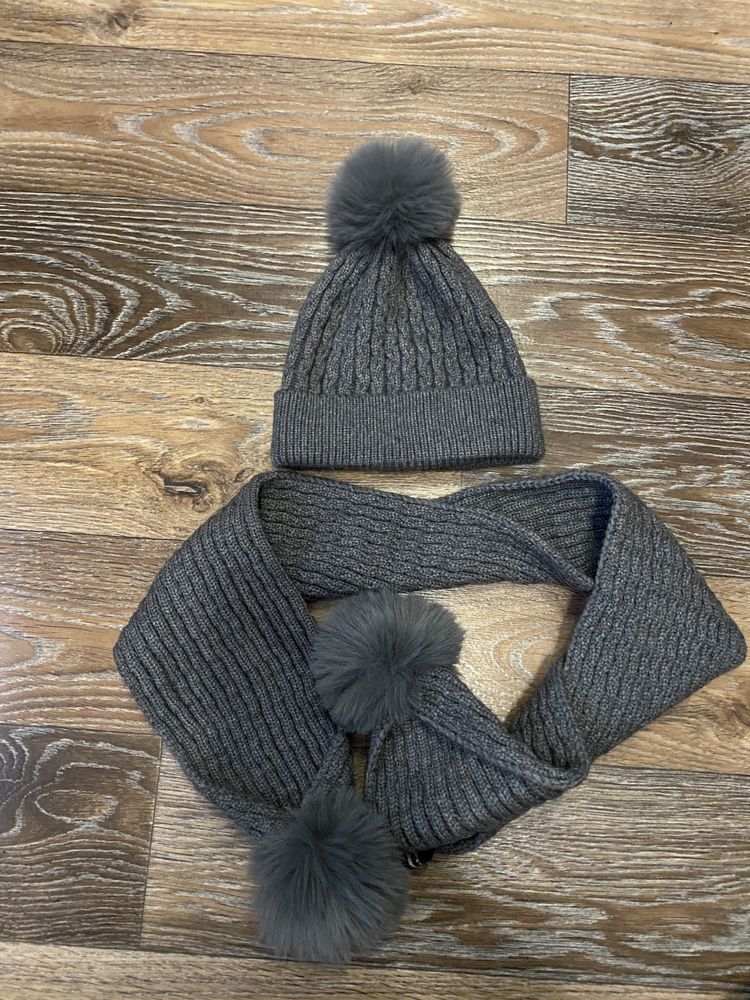Комплект шапочка і шарф Zara