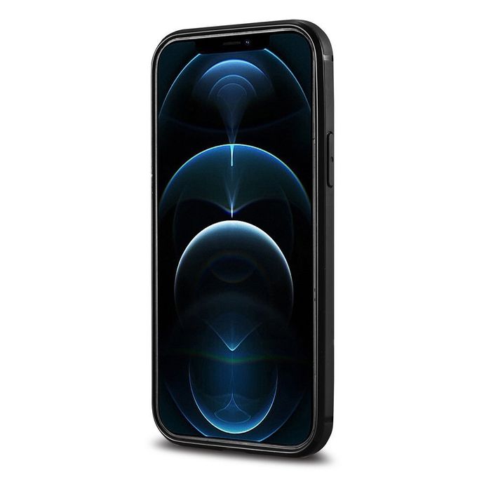 Etui Icarer Leather Oil Wax Do Iphone 12 Mini Czarny